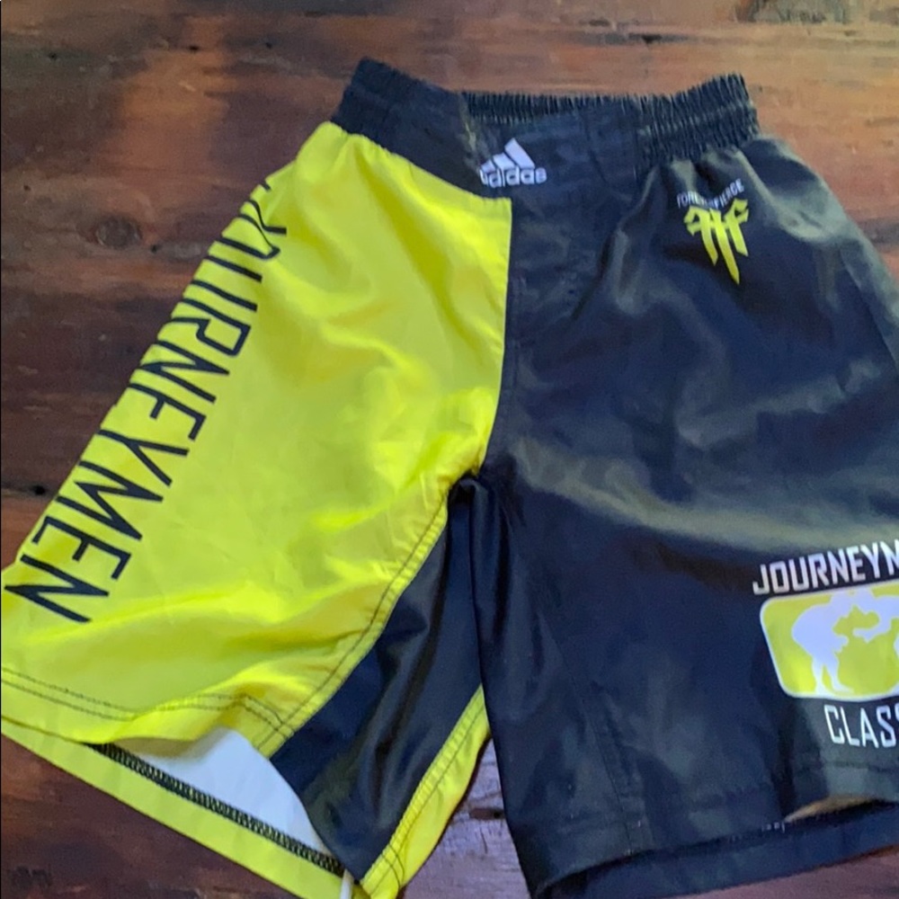 Adidas limited edition journeymen fight shorts